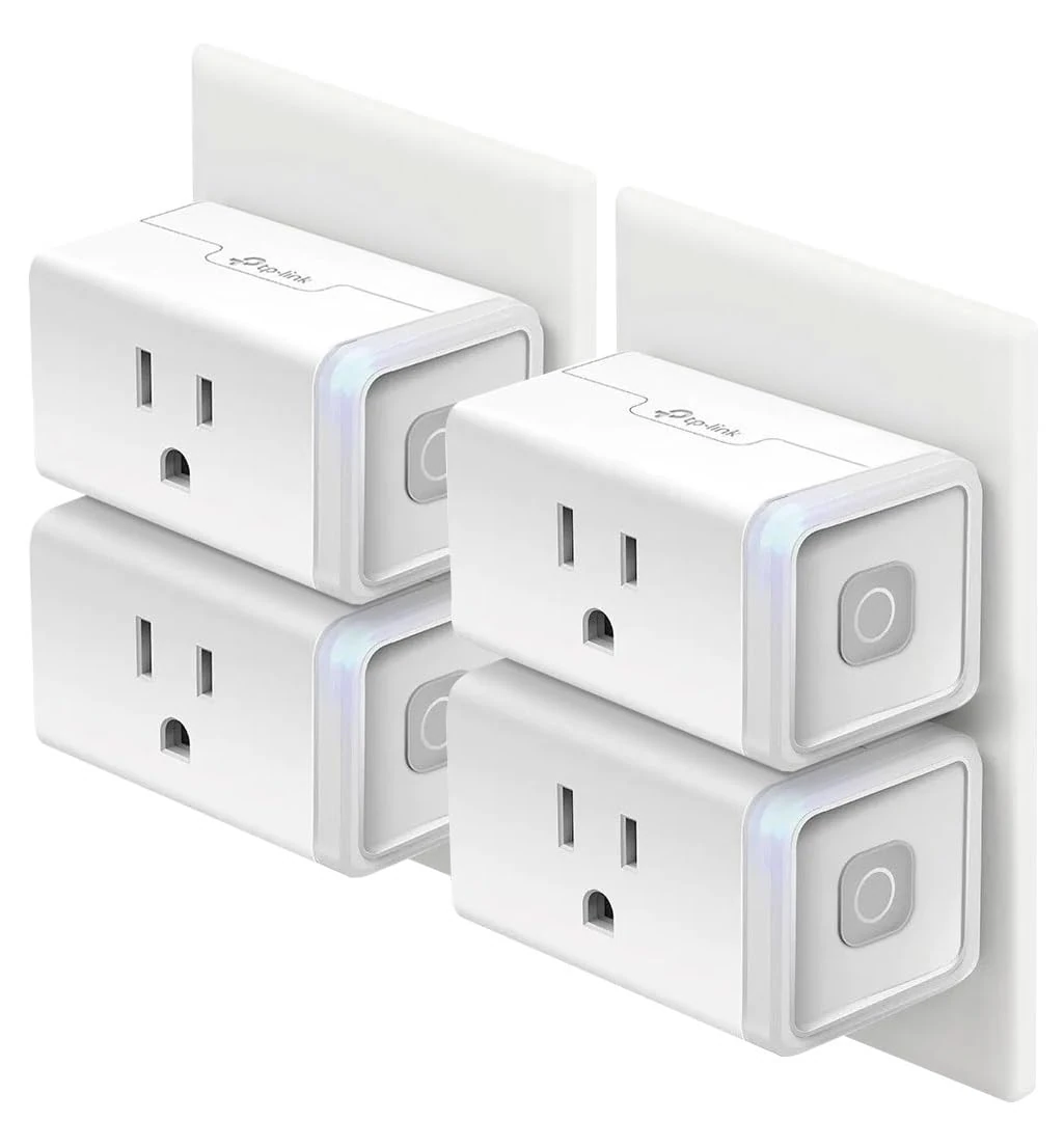 Kasa Smart Plug – HS103P4, Wi-Fi, Work with Alexa