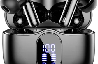 Btootos Wireless Earbuds – Bluetooth 5.4, IP7 Waterproof, Noise Cancelling Mic