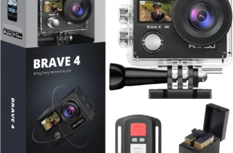 AKASO Brave 4 Action Camera – 4K, EIS, Waterproof