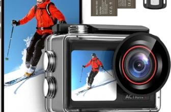 ODDV Action Camera – 4K60FPS, 132FT Waterproof