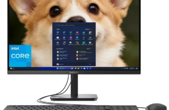 Lenovo All-in-One Desktop – Intel 4-Core, 512GB SSD