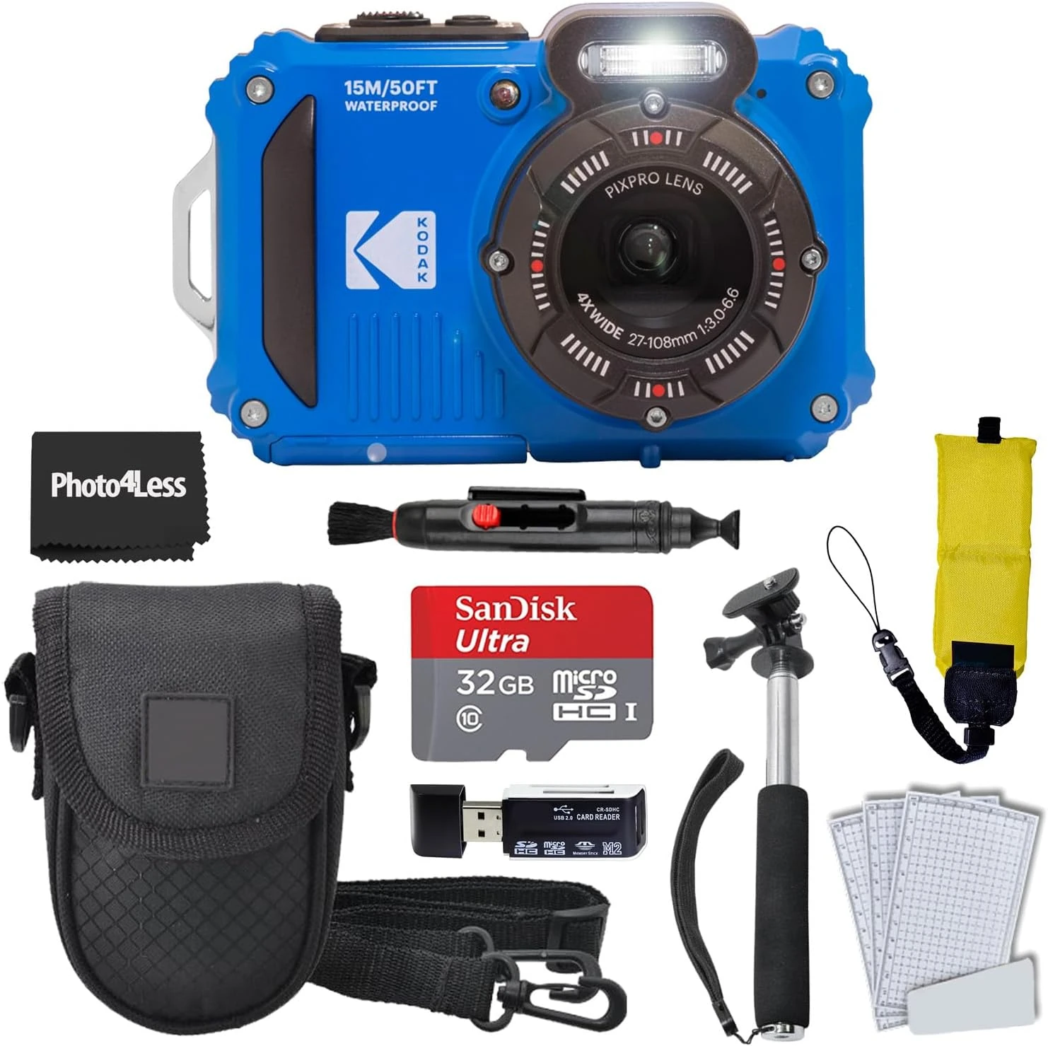 KODAK PIXPRO WPZ2 Rugged Waterproof Shockproof Digital Camera