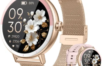 KEEPONFIT Smart Watch – IP68 Waterproof, Bluetooth Calls