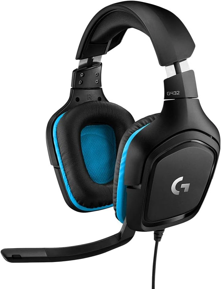 Logitech G432 Gaming Headset – 7.1 Surround Sound