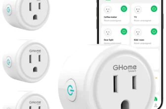 GHome Smart Plug – WiFi Remote Control of Electrical Appliances