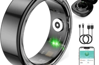 ZBNMY Smart Ring – Heart Rate & Sleep Monitoring, Activity Tracker