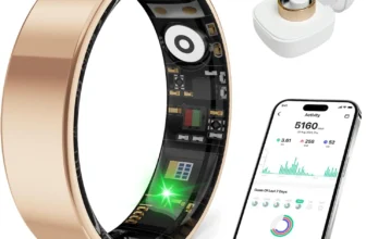 prxxhri Smart Ring – Stress & Sleep Monitoring, Activity Tracker