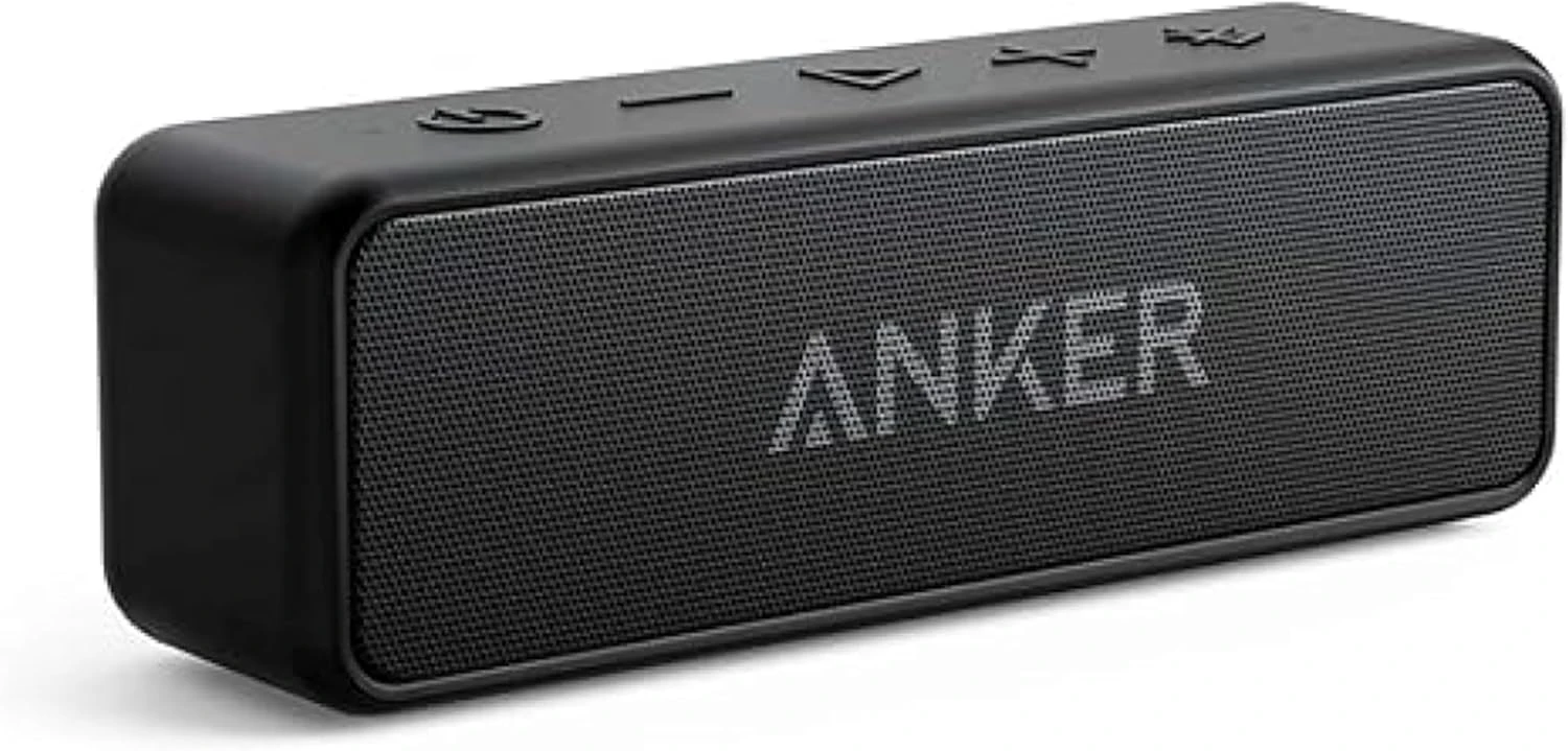 Anker Soundcore 2 Speaker – Portable Bluetooth Speaker, Waterproof