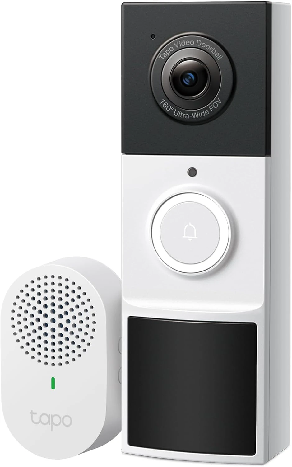Tapo Video Doorbell – 2K, 160° View, Monitoring Entryways