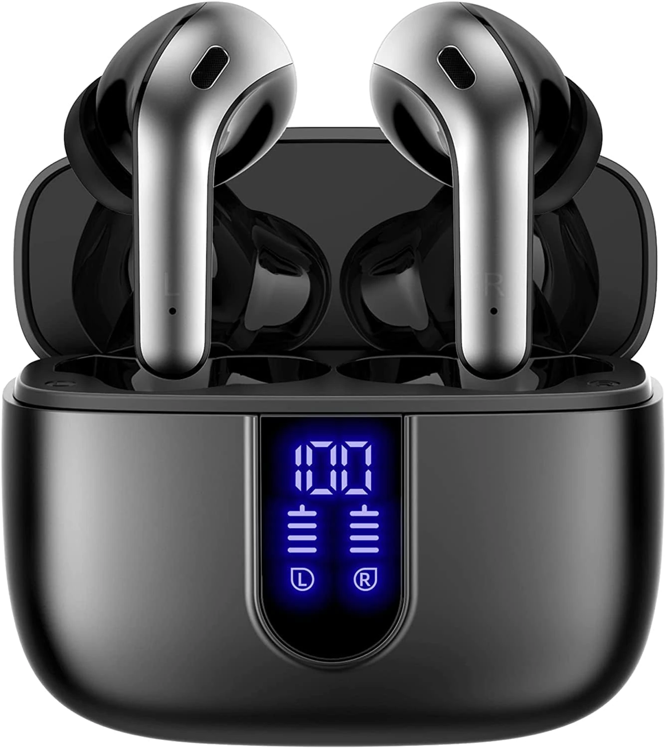 TAGRY Wireless Earbuds – 60H Playback, Portable and Comfortable Listening Experience
