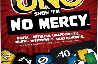 Mattel UNO Show ‘em No Mercy Card Game – Travel Tin