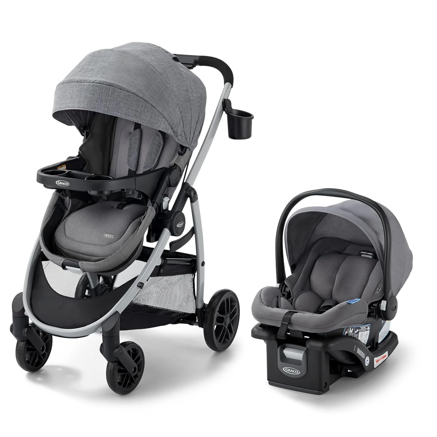 Graco Modes Pramette – 3-in-1 Car Seat & Stroller Combo