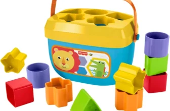 Fisher Stacking Toy – 10 Shapes for Infants 6+ Months