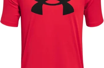 Under Boys Tech T-Shirt – Big Logo, Short Sleeve