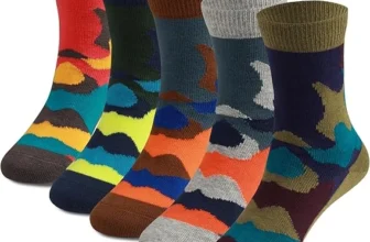COTTON DAY Kids Crew Socks – Bright Colorful Patterns