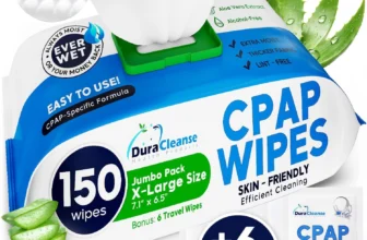 Dura CPAP Mask Wipes – 150 Count, Extra Moist