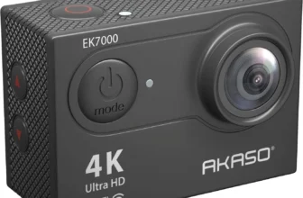 AKASO EK7000 Action Camera – 4K 30FPS, 20MP, Waterproof