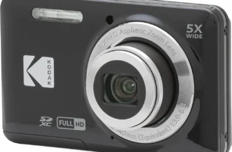 KODAK PIXPRO FZ55-BK Camera – 16MP, 5X Optical Zoom, 2.7-inch LCD