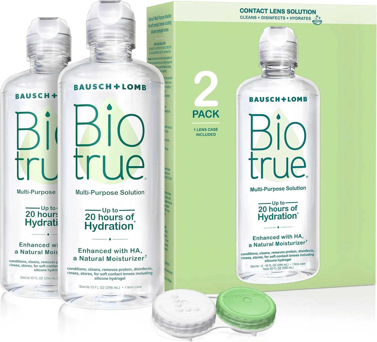 Biotrue Multi-Purpose Contact Solution – Cleans & Hydrates