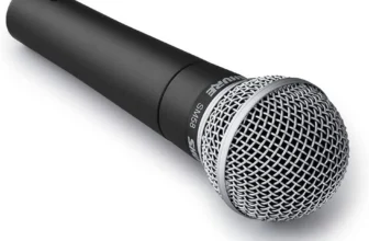 Shure SM58 Dynamic Vocal Microphone – Cardioid Mic for Live Performance