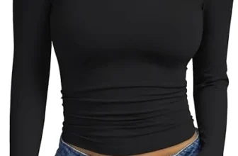 Trendy Queen Women’s Off-Shoulder Top – Long Sleeve Y2K Style