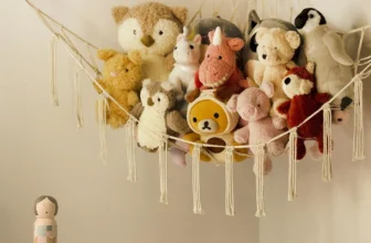 mirolam Toy Hammock – Large Plush Holder, Room Decor