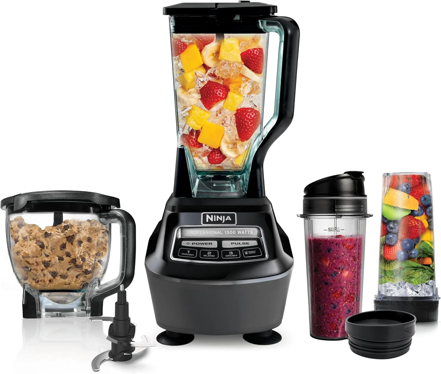 Ninja Mega Kitchen System – 1500W Blender & Food Processor