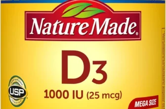 Nature Vitamin D3 Softgels – 1000 IU, 300 Count