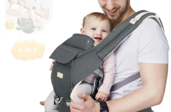 FRUITEAM Baby Carrier – 6-in-1 with Waist Stool