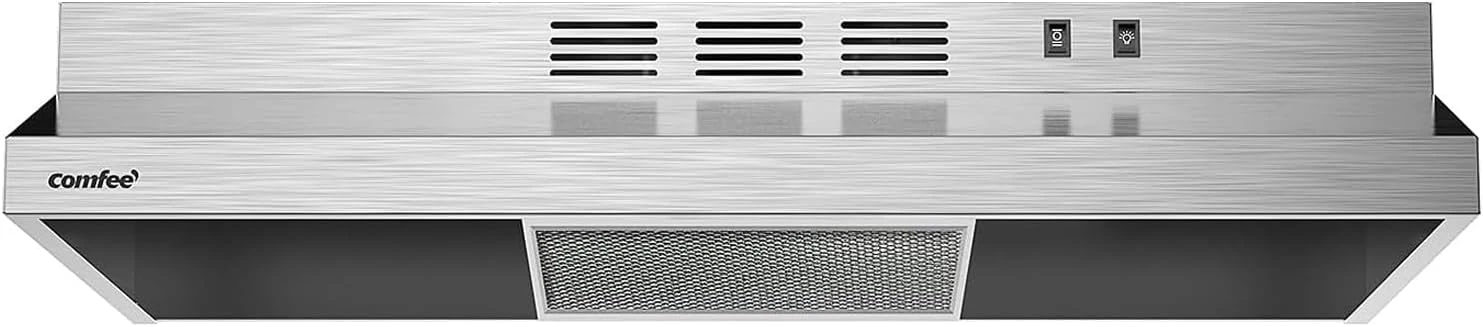 COMFEE Range Hood – 30″ Stainless Steel, 200 CFM