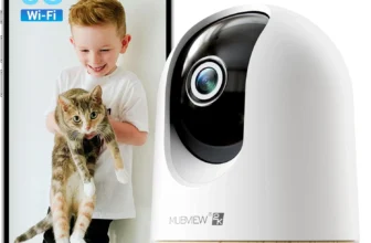 MUBVIEW Pet Camera – 2K Night Vision, Auto Tracking