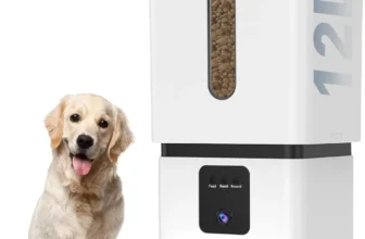 Yakry Dog Feeder – 12L Capacity, HD Camera, 5G WiFi App Control