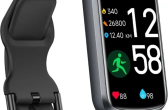 Amzhero Fitness Tracker – Heart Rate & Sleep Waterproof Monitor