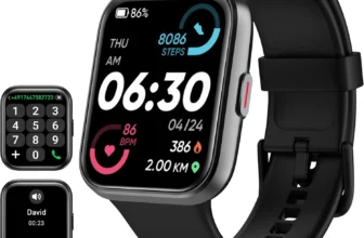 Tensky Smartwatch – Alexa, Answer/Make Calls, Waterproof