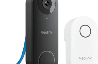 REOLINK Video Doorbell – 2K IP Security Camera with Chime, 2-Way Talk
