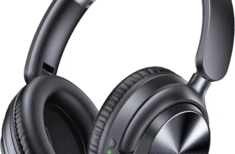 TAGRY Over-Ear Headphones – Noise Cancelling, 100H Playtime