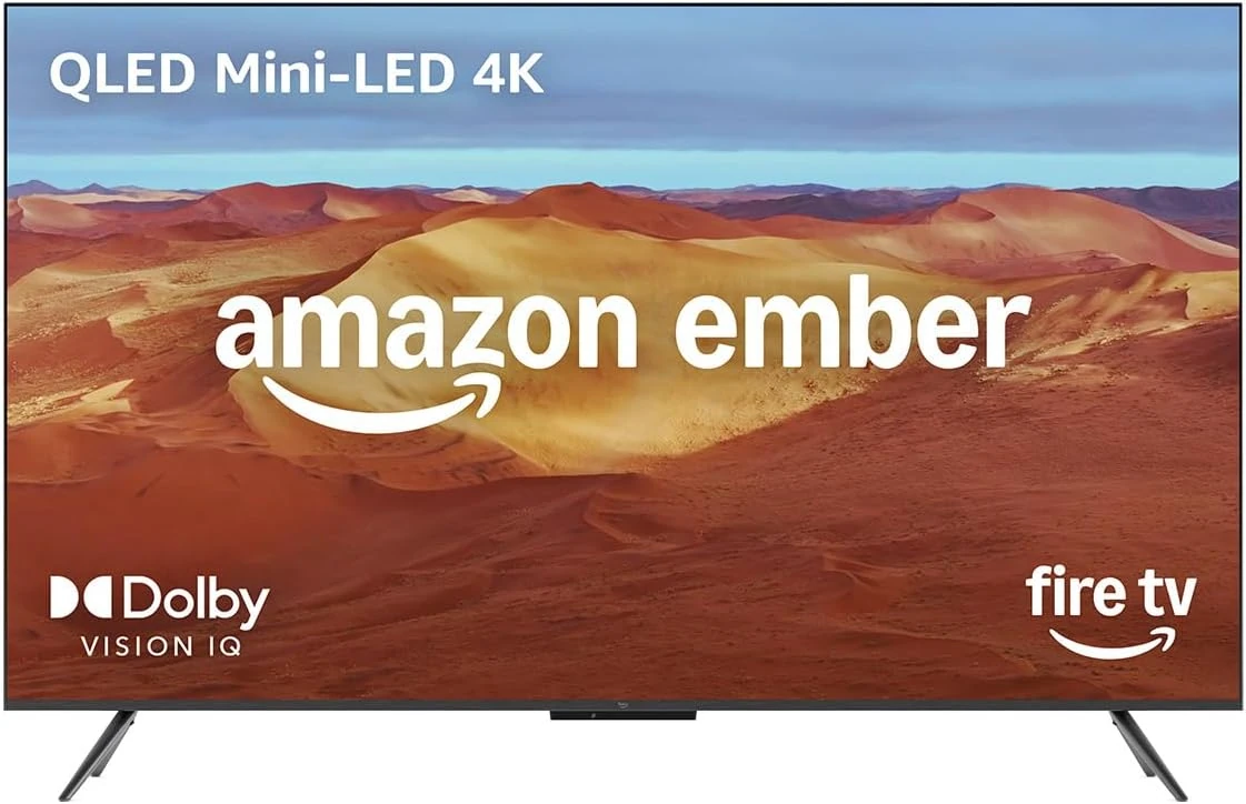 Amazon Ember 75″ TV – QLED 4K UHD, 144Hz Gaming