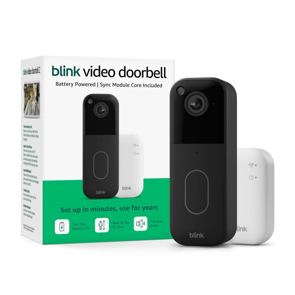 BOIFUN Video Doorbell – 2K HD, Two-Way Audio