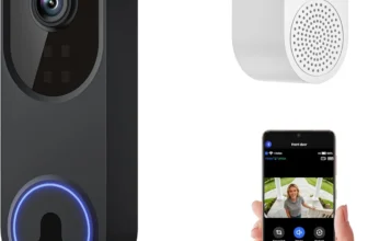 Orbitell Video Doorbell – 1080p Wi-Fi, AI Motion Detection
