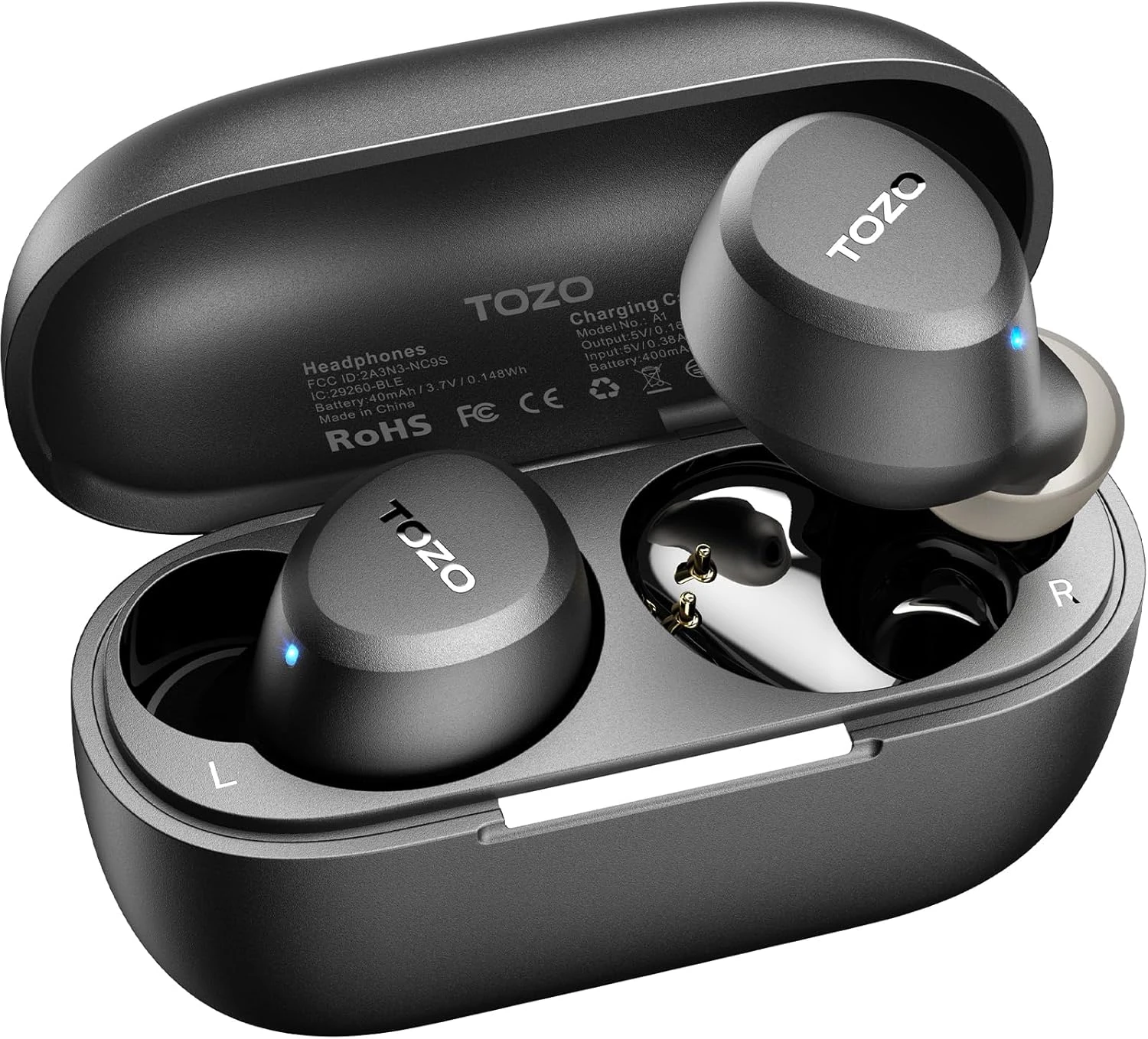 TOZO A1 Wireless Earbuds – Bluetooth 5.3, IPX5 Waterproof