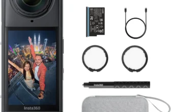 Insta360 X5 Action Camera – 8K 360°, Waterproof