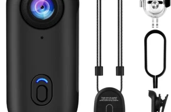 Sixmou i3 4K Action Camera – Tiny Size, 64G Card