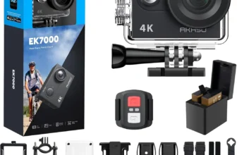 AKASO EK7000 Action Camera – 4K 30fps, 131ft Waterproof