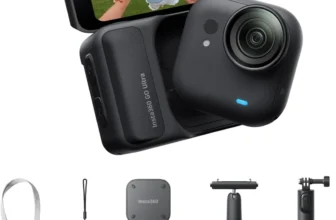 Insta360 GO Ultra Bundle – 4K Camera, 200 Min Battery