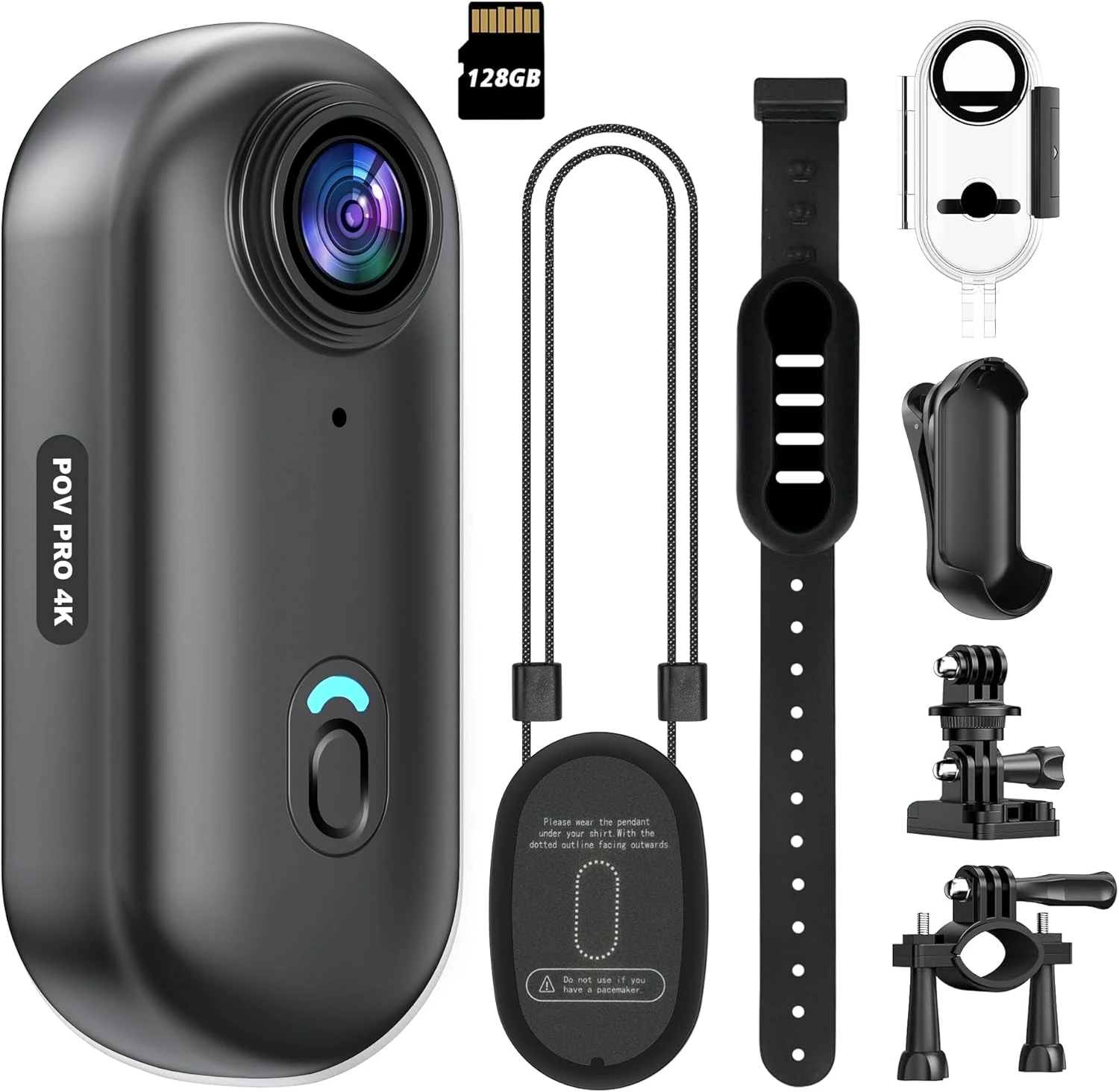 Xtra Pro Action Camera – 4K/120fps, 65ft Waterproof