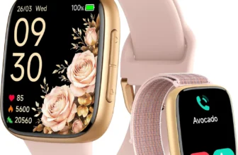 Tensky Smartwatch – AMOLED Screen, 120+ Sport Modes