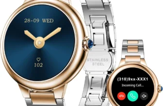 SOUYIE Smart Watch – 1.19″ AMOLED, 107 Sports Modes