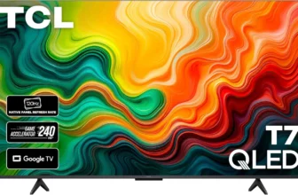 TCL 65″ 4K QLED TV – 120Hz, Dolby Atmos
