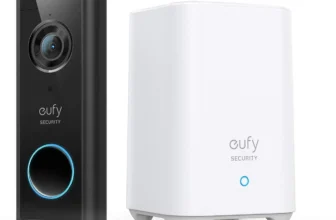 Eufy Video Doorbell – Wireless 2K HD, AI Detection
