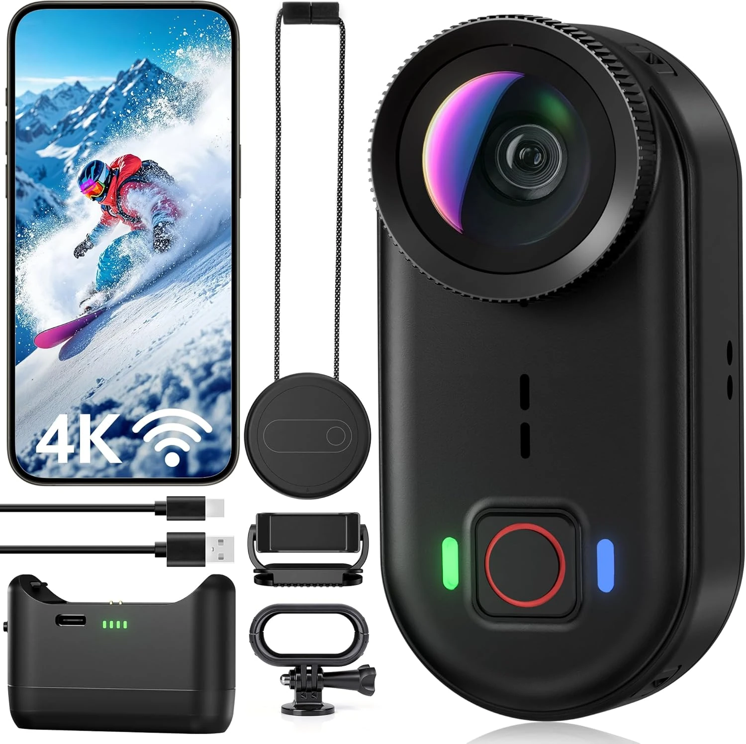 DJI Osmo Action 5 Pro Adventure Combo – 4K, Dual OLED Screens